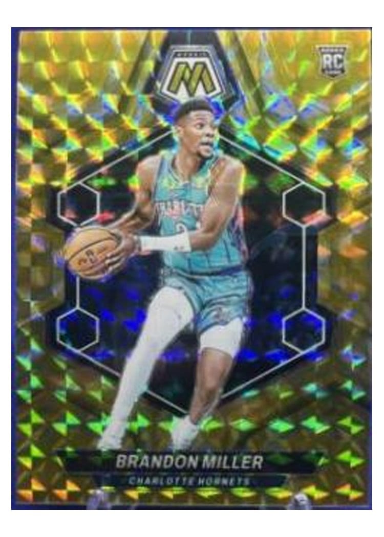 2023-24 Panini Mosaic Base Set Brandon Miller #202 card