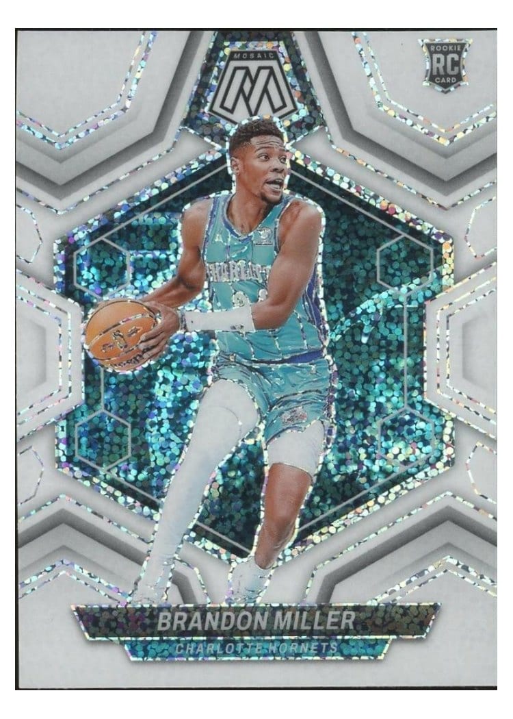 2023-24 Panini Mosaic Base Set Brandon Miller #202 card