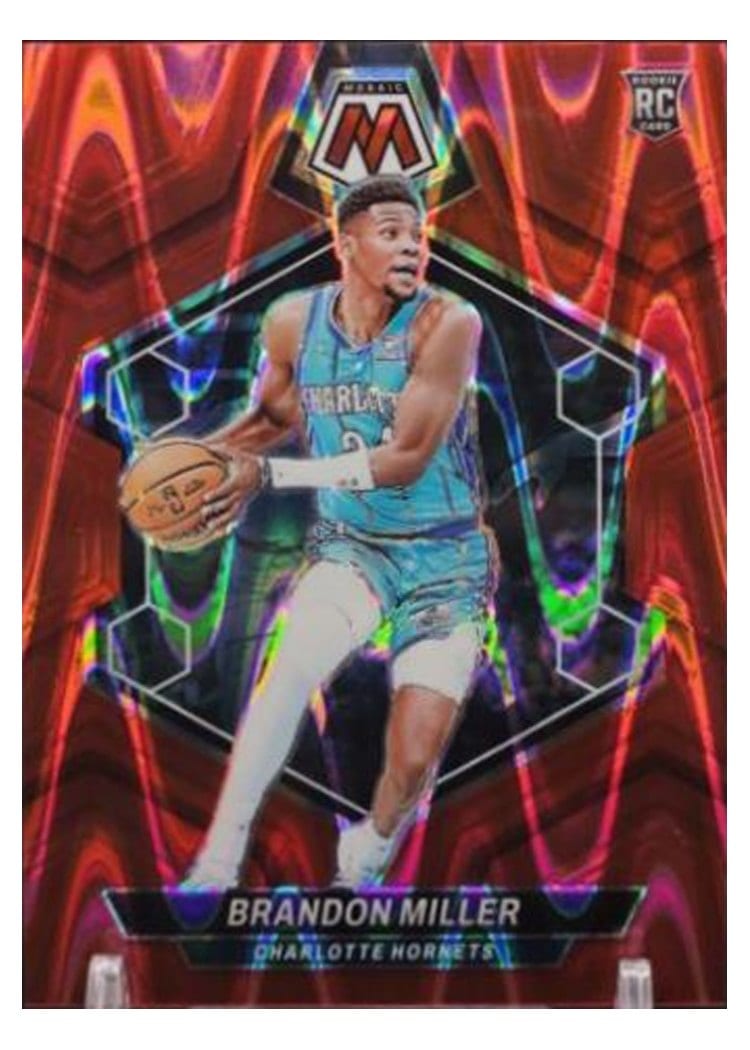 2023-24 Panini Mosaic Base Set Brandon Miller #202 card
