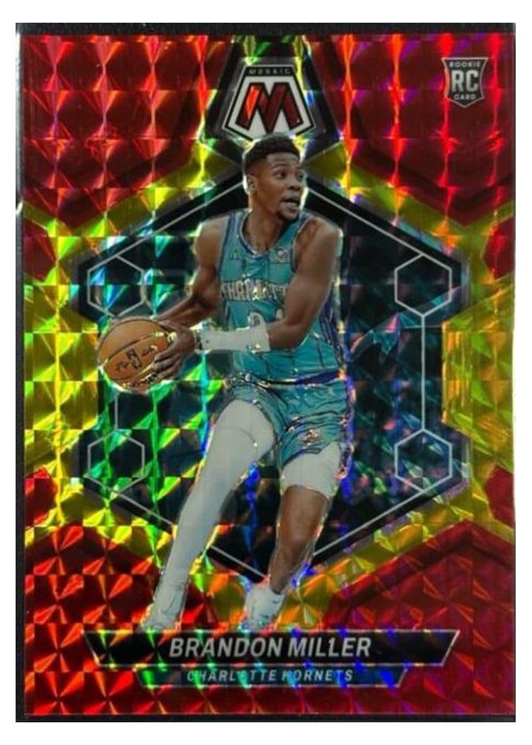 2023-24 Panini Mosaic Base Set Brandon Miller #202 card
