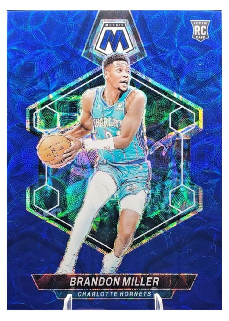 2023-24 Panini Mosaic Base Set Brandon Miller #202 card