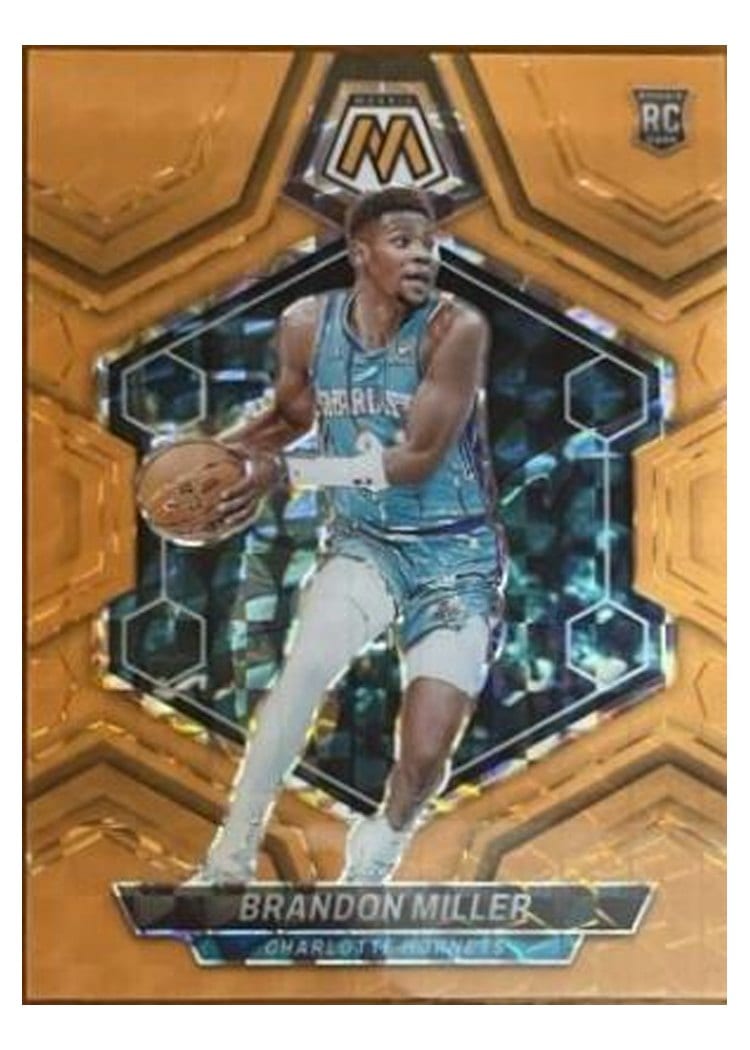 2023-24 Panini Mosaic Base Set Brandon Miller #202 card
