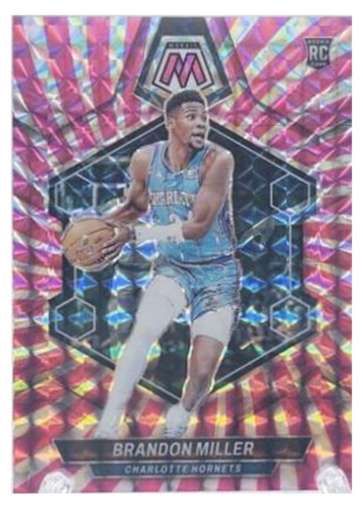 2023-24 Panini Mosaic Base Set Brandon Miller #202 card