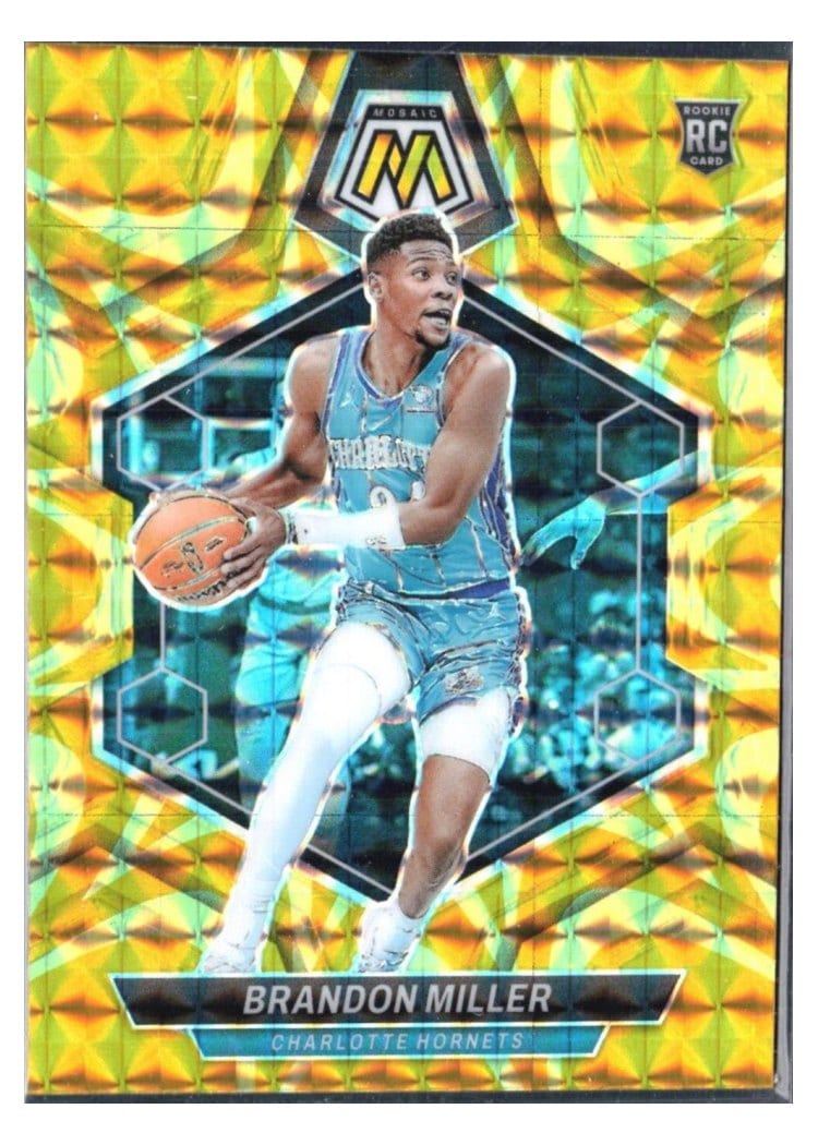 2023-24 Panini Mosaic Base Set Brandon Miller #202 card