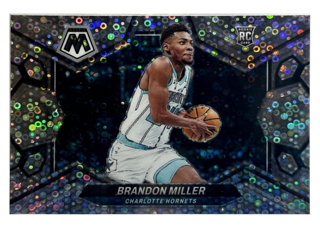 2023-24 Panini Mosaic Base Set Brandon Miller #202 card