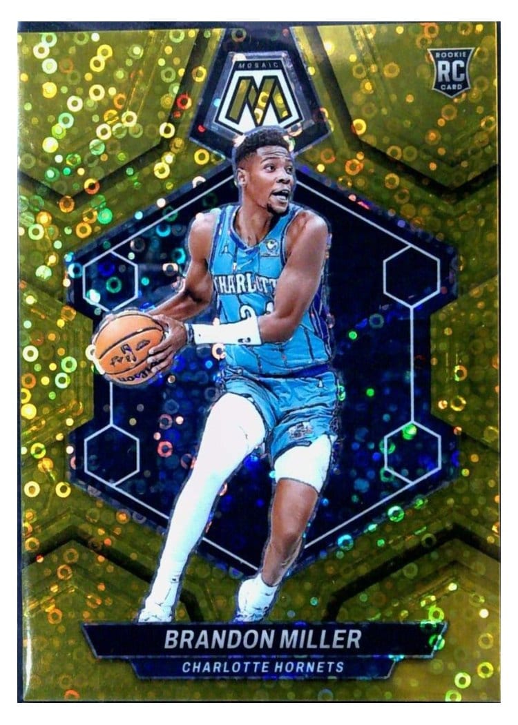 2023-24 Panini Mosaic Base Set Brandon Miller #202 card