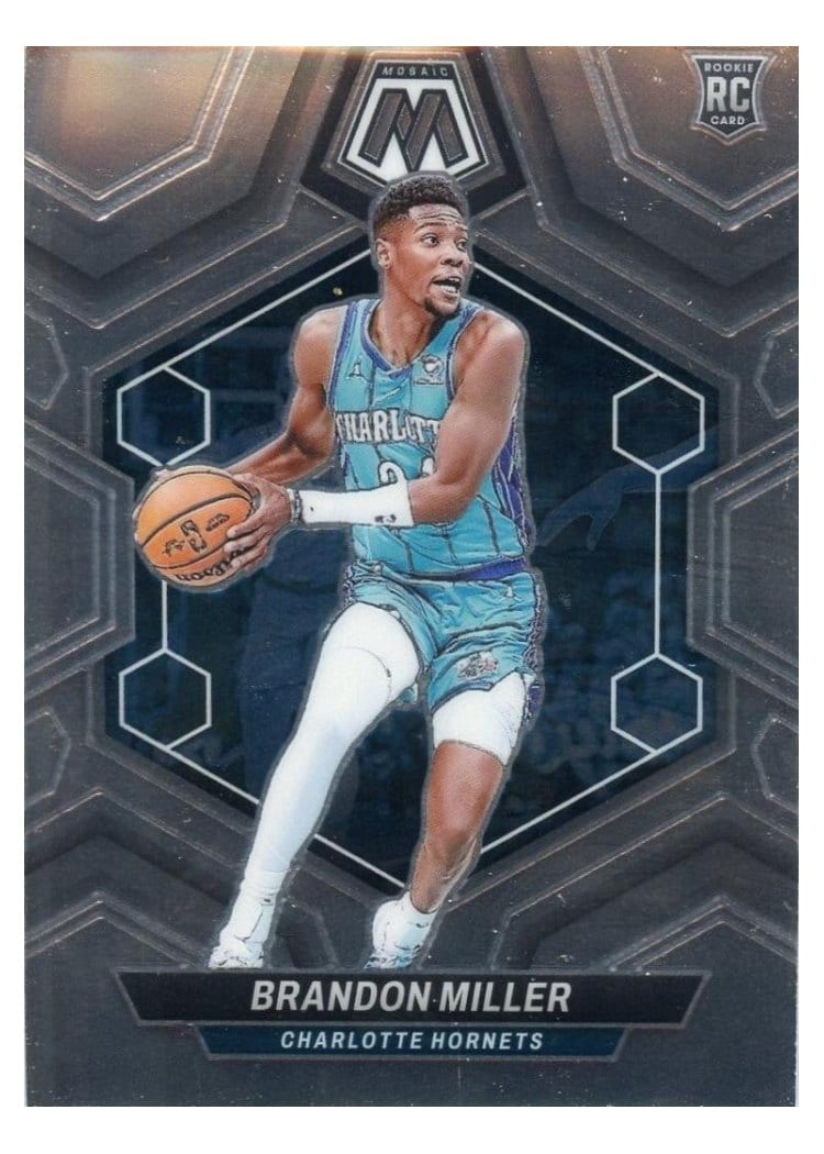 2023-24 Panini Mosaic Base Set Brandon Miller #202 card