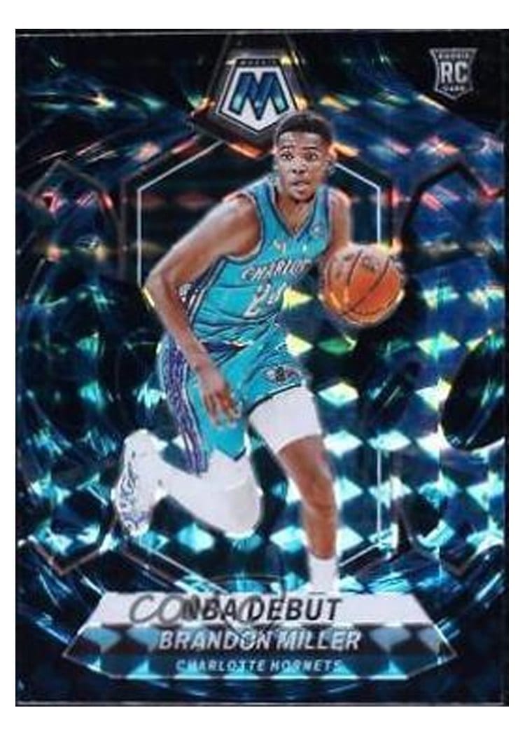 2023-24 Panini Mosaic Base Set Brandon Miller Genesis #252 card