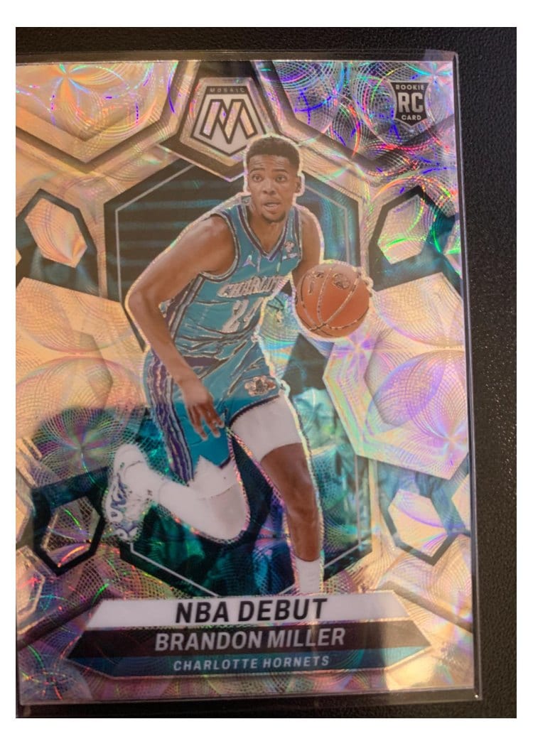 2023-24 Panini Mosaic Base Set Brandon Miller #252 card