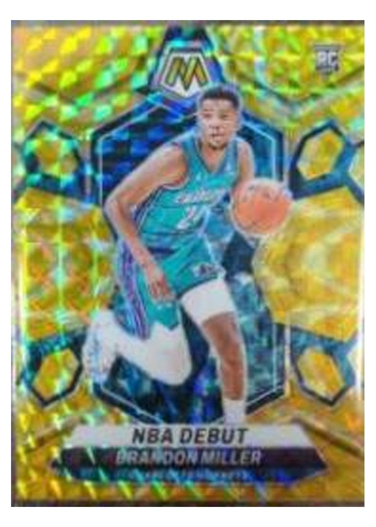 2023-24 Panini Mosaic Base Set Brandon Miller #252 card