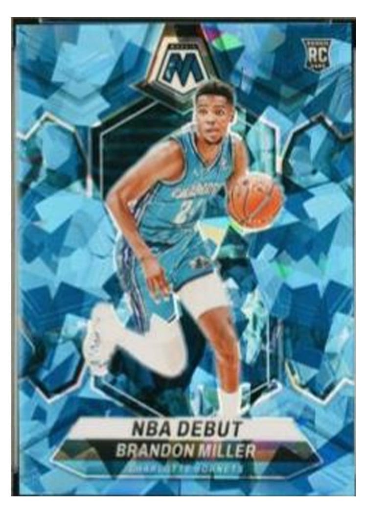 2023-24 Panini Mosaic Base Set Brandon Miller #252 card