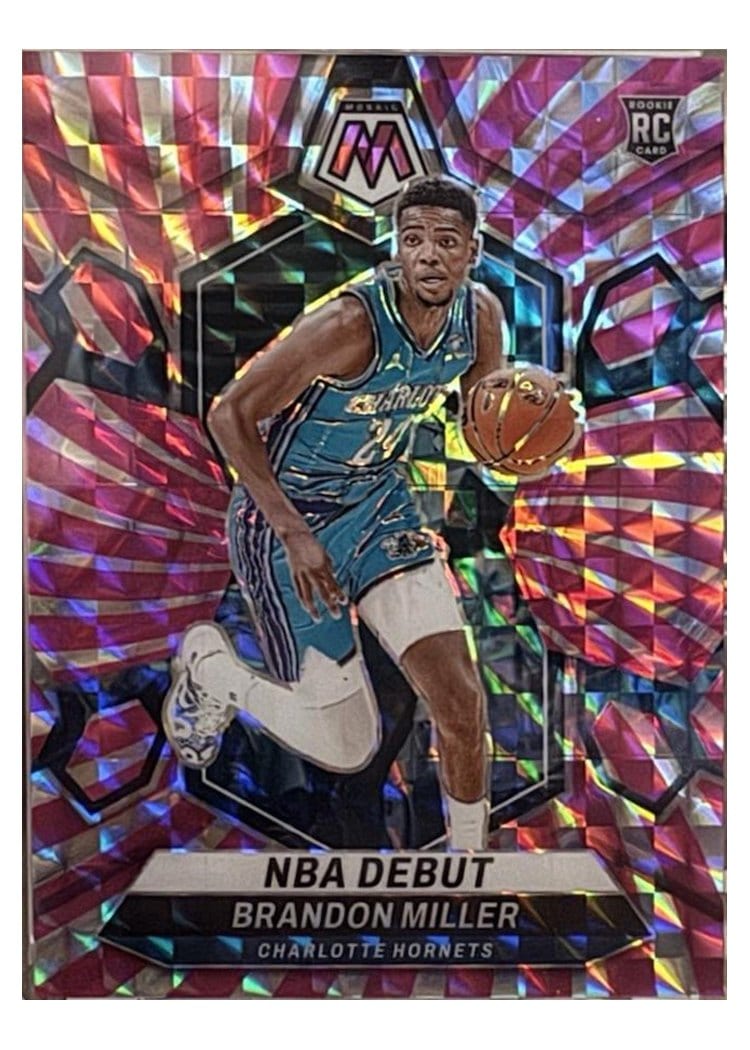 2023-24 Panini Mosaic Base Set Brandon Miller #252 card