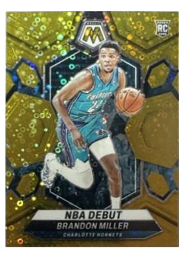 2023-24 Panini Mosaic Base Set Brandon Miller #252 card