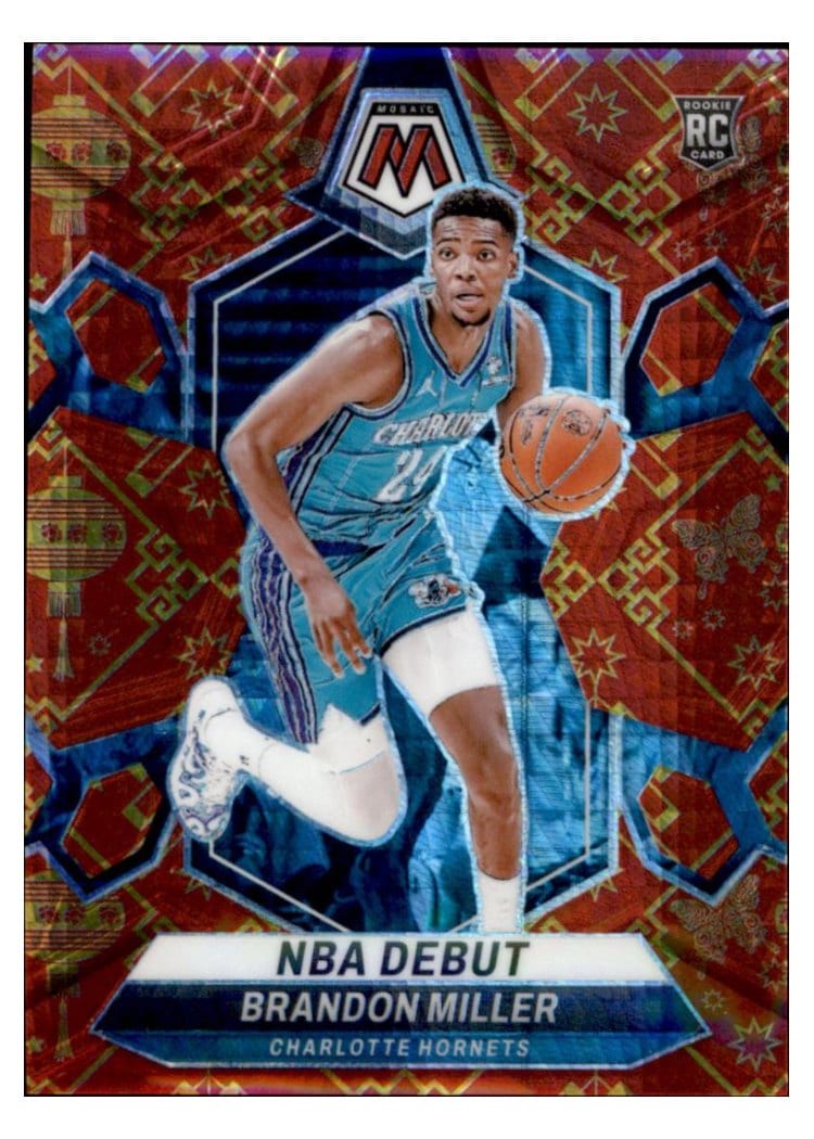 2023-24 Panini Mosaic Base Set Brandon Miller #252 card