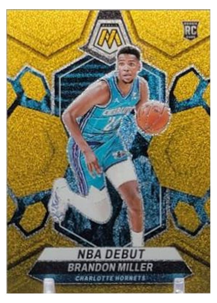 2023-24 Panini Mosaic Base Set Brandon Miller #252 card