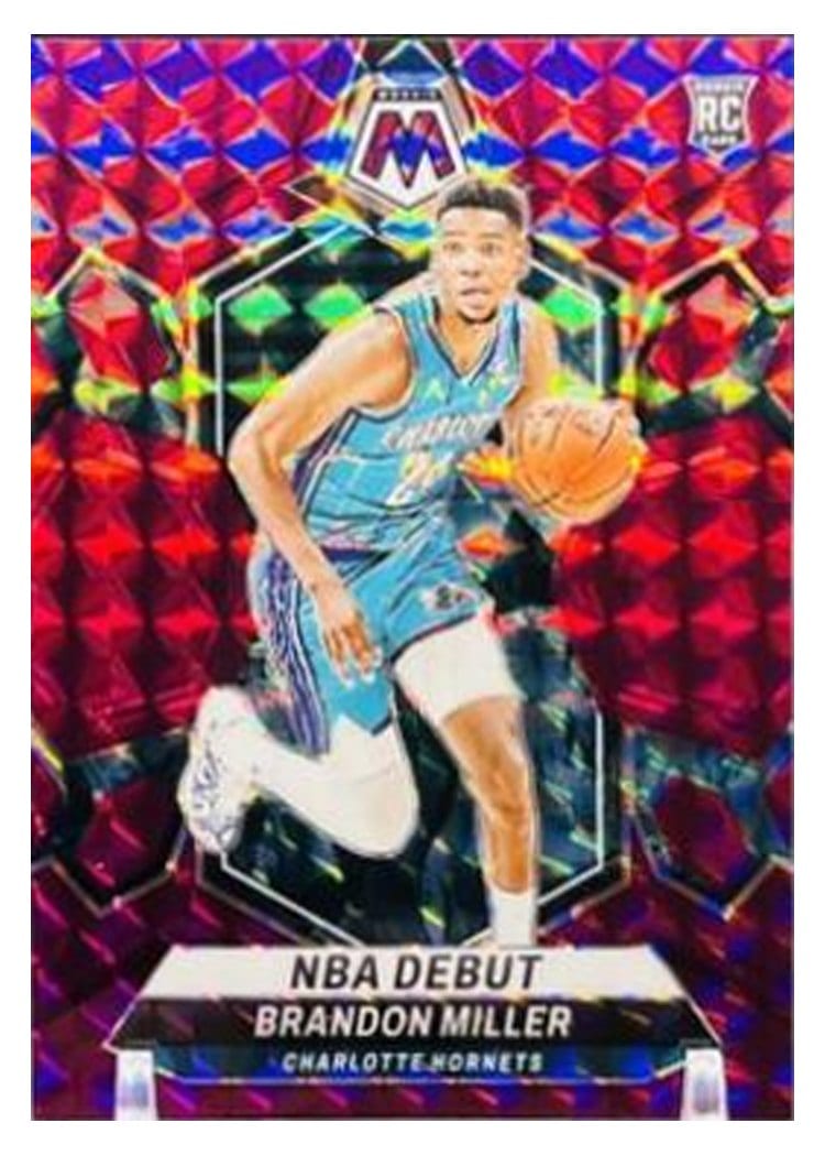 2023-24 Panini Mosaic Base Set Brandon Miller #252 card