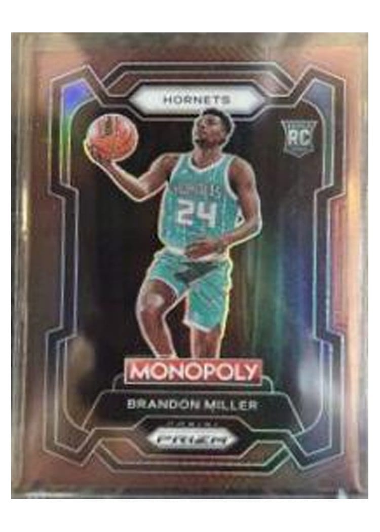 2023-24 Panini Prizm Monopoly Base Set Brandon Miller #15 card
