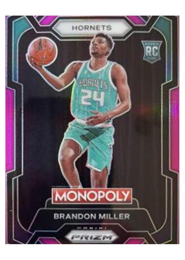 2023-24 Panini Prizm Monopoly Base Set Brandon Miller #15 card