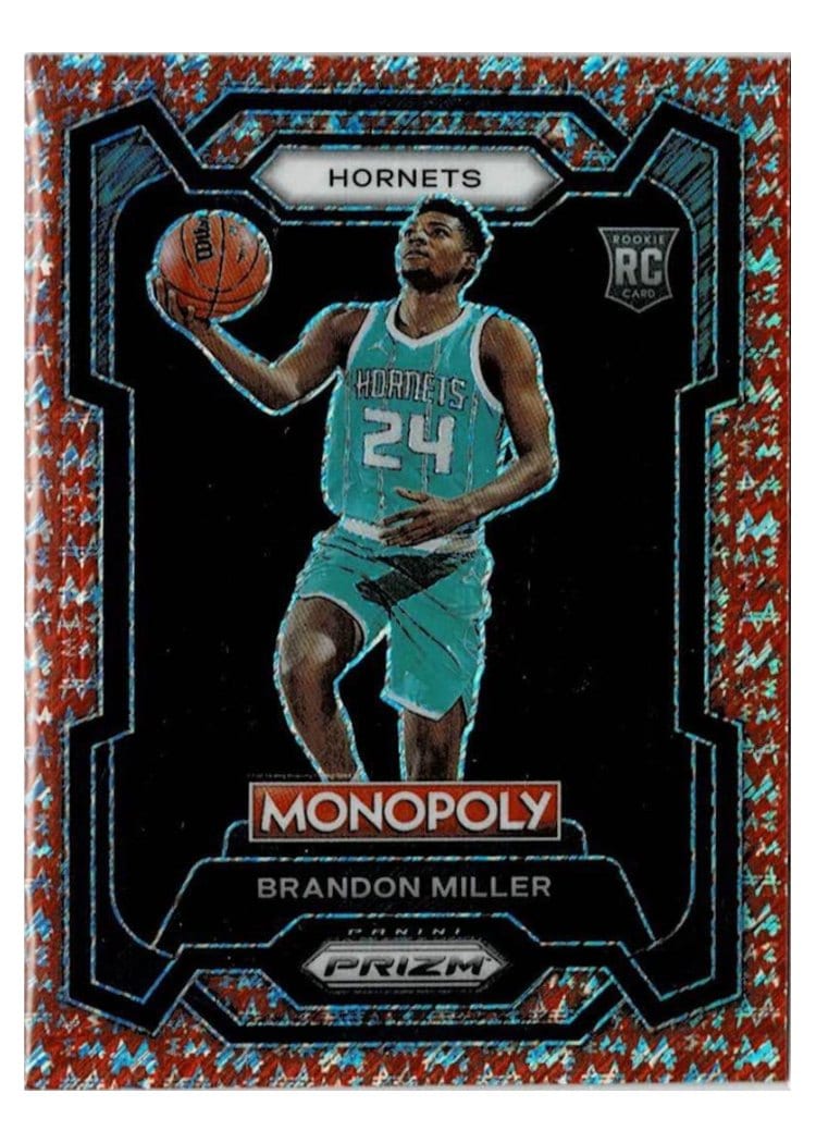 2023-24 Panini Prizm Monopoly Base Set Brandon Miller #15 card
