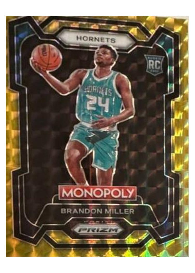 2023-24 Panini Prizm Monopoly Base Set Brandon Miller #15 card