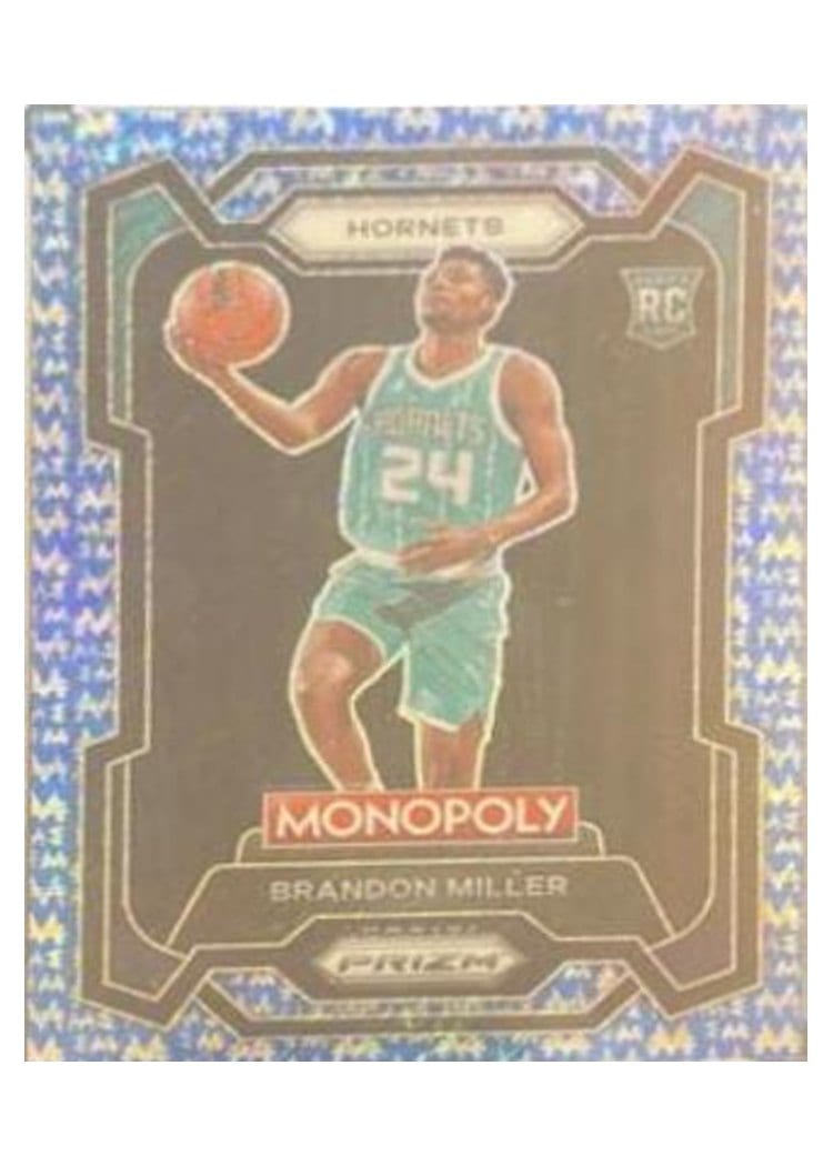 2023-24 Panini Prizm Monopoly Base Set Brandon Miller #15 card