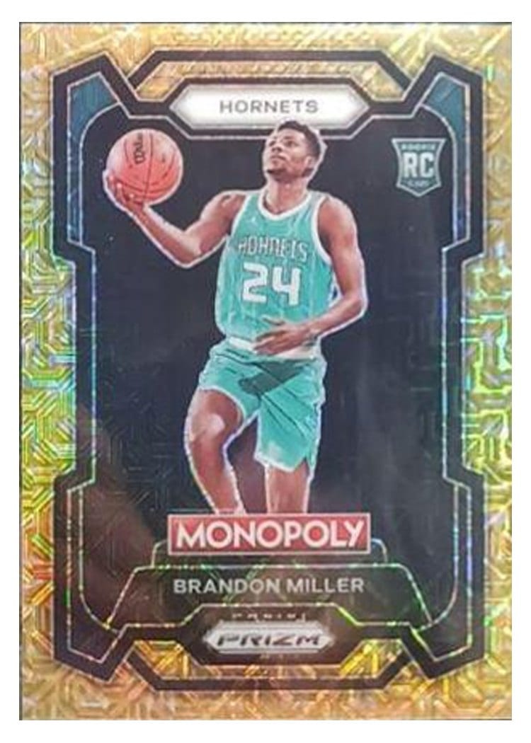 2023-24 Panini Prizm Monopoly Base Set Brandon Miller #15 card