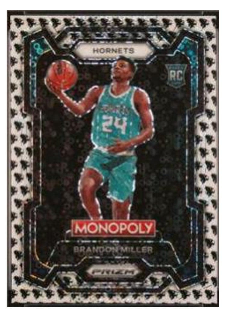 2023-24 Panini Prizm Monopoly Base Set Brandon Miller #15 card