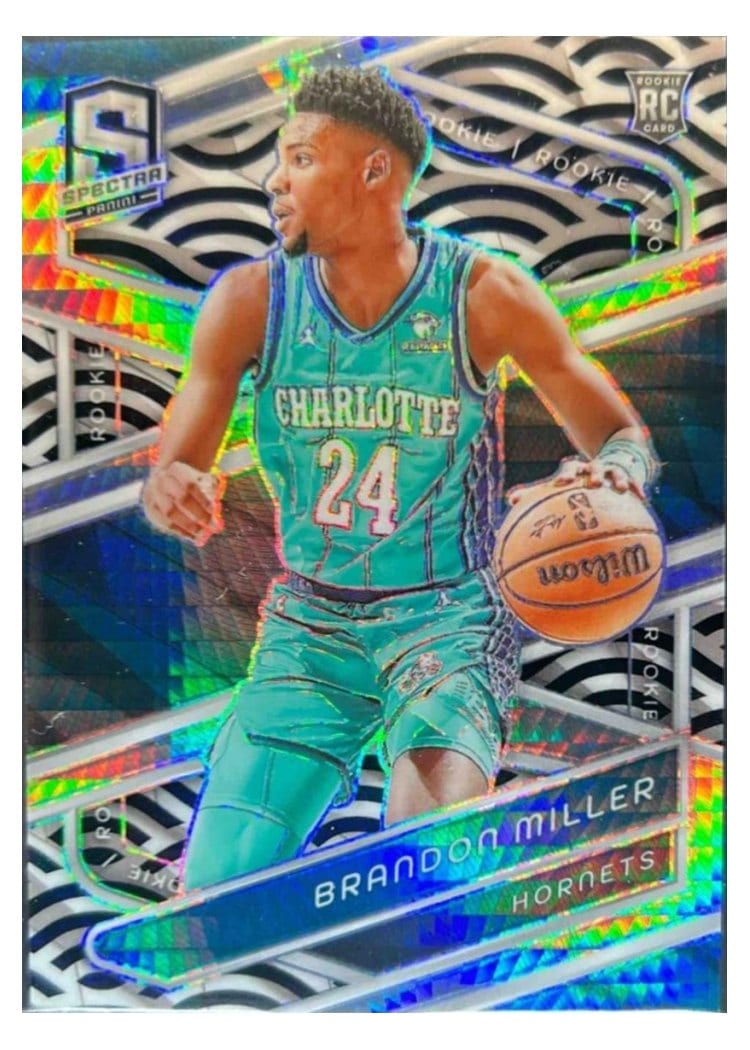 2023-24 Panini Spectra Base Set Brandon Miller #161 card