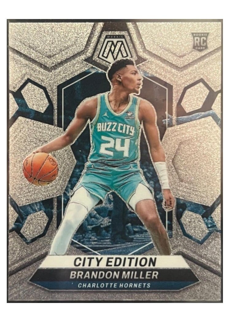 2023 Panini Mosaic Brandon Miller #277 card