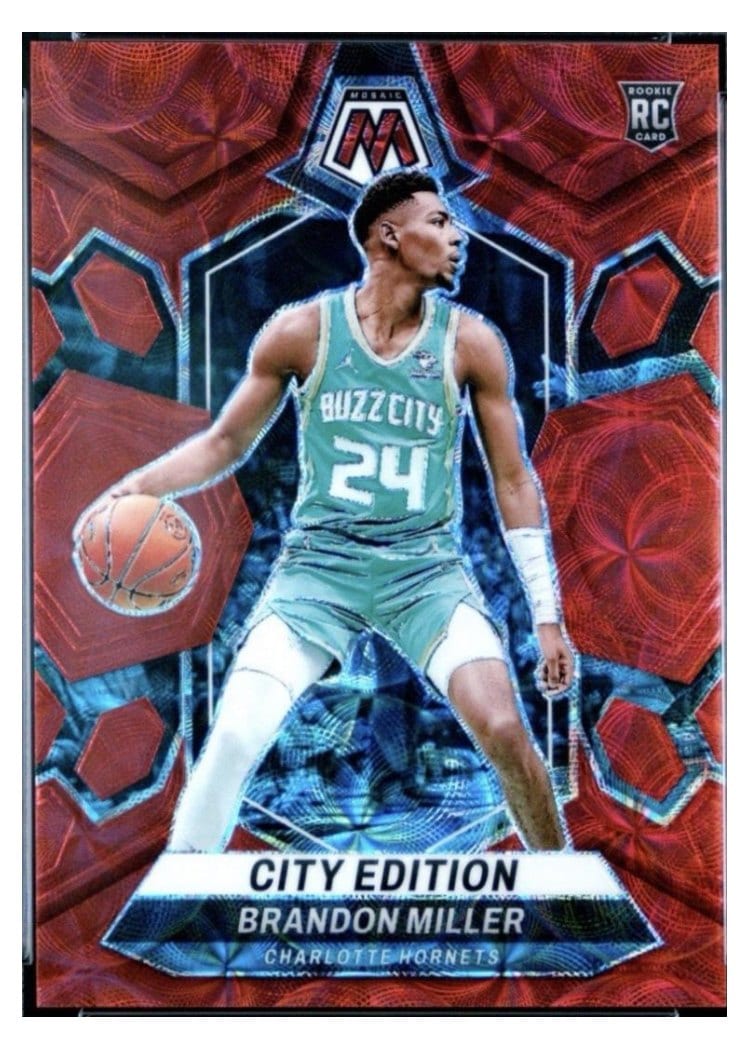 2023 Panini Mosaic Brandon Miller #277 card