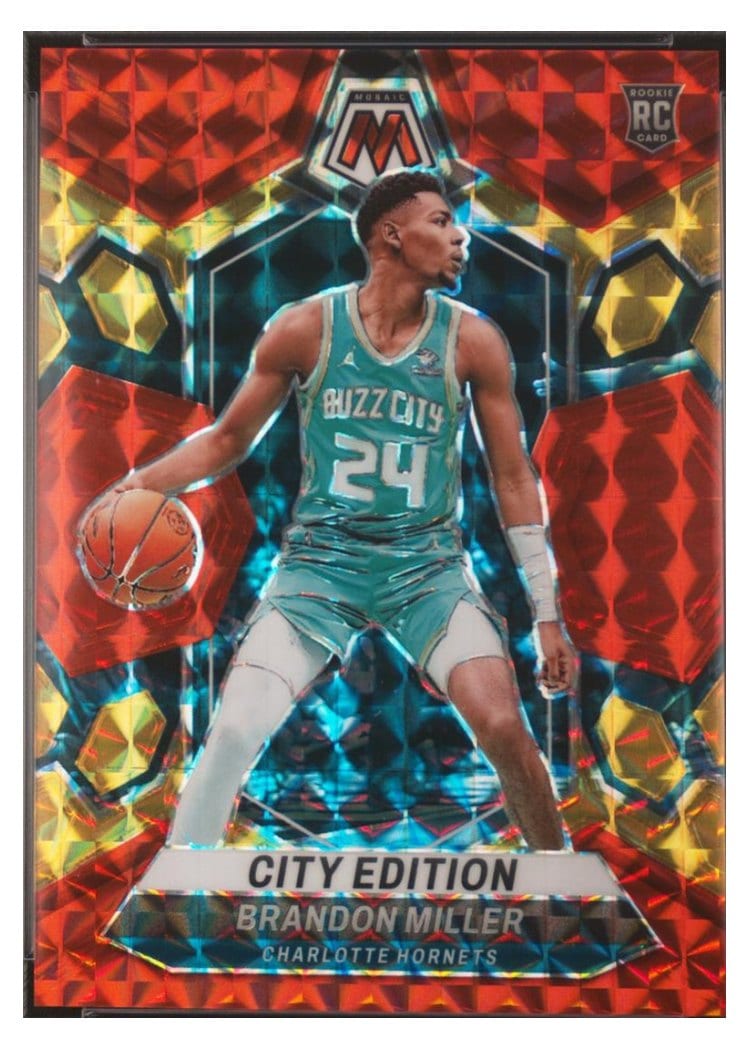 2023 Panini Mosaic Brandon Miller #277 card
