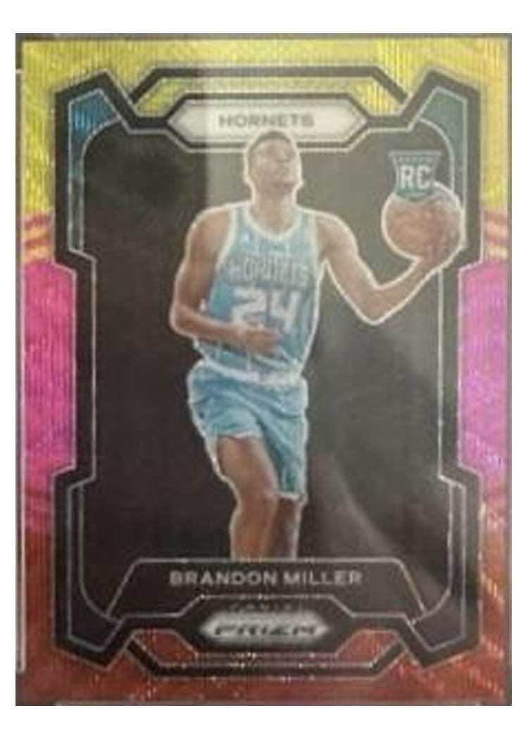 2023 Panini Prizm Brandon Miller #152 card