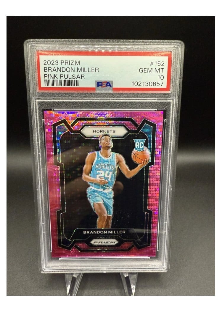 2023 Panini Prizm Brandon Miller #152 card