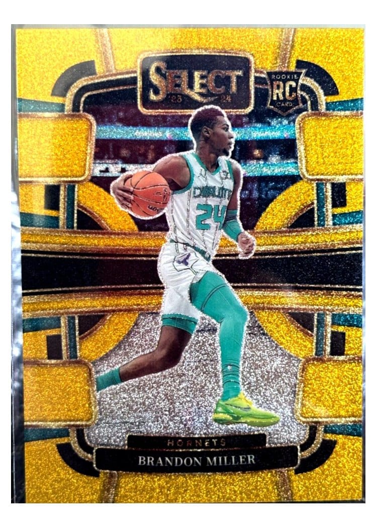2023 Panini Select Brandon Miller #80 card