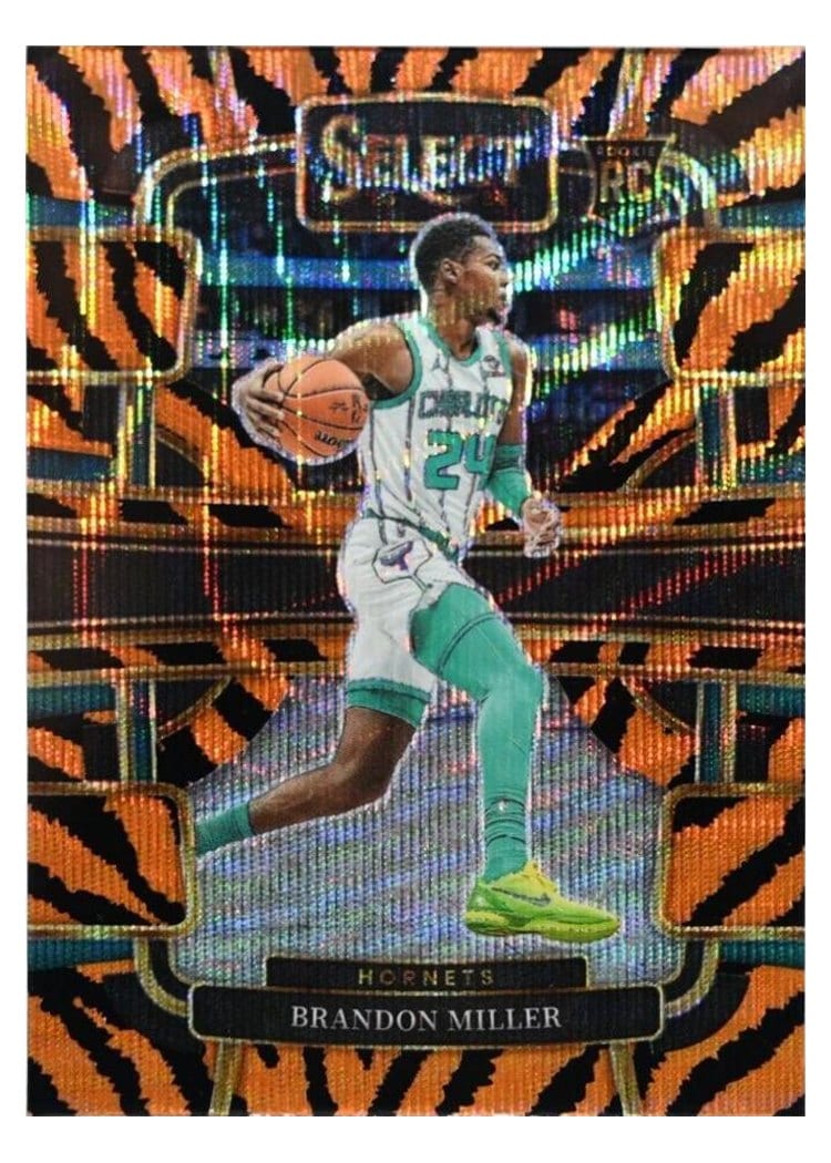 2023 Panini Select Brandon Miller #80 card