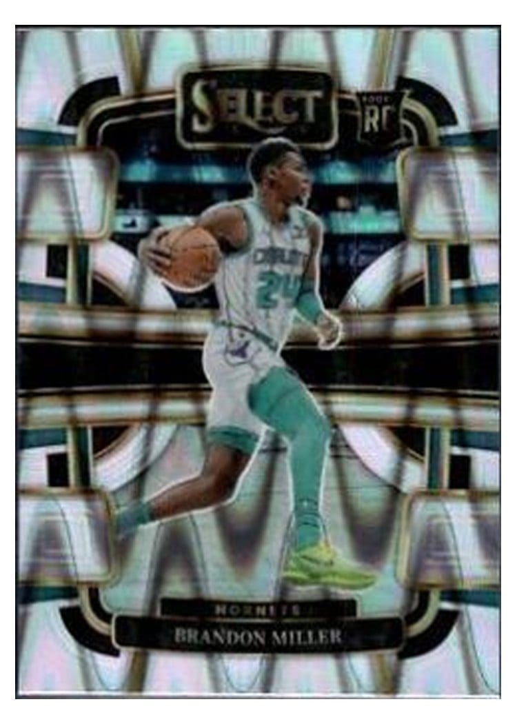 2023 Panini Select Brandon Miller #80 card
