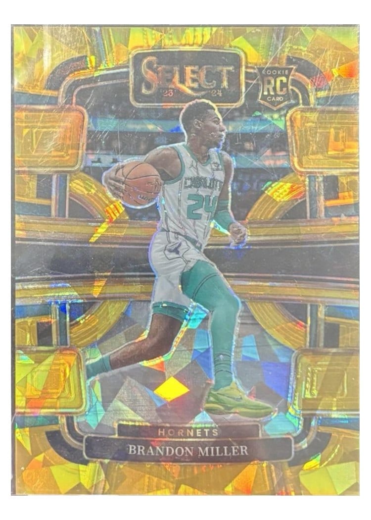 2023 Panini Select Brandon Miller #80 card