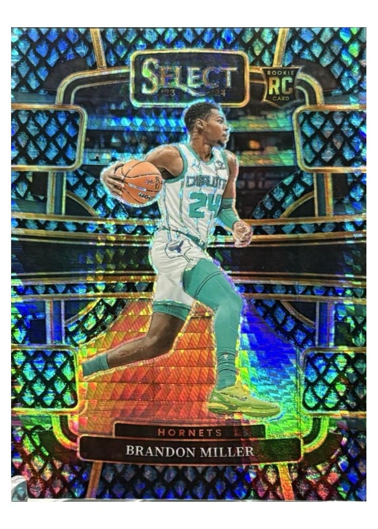 2023 Panini Select Brandon Miller #80 card