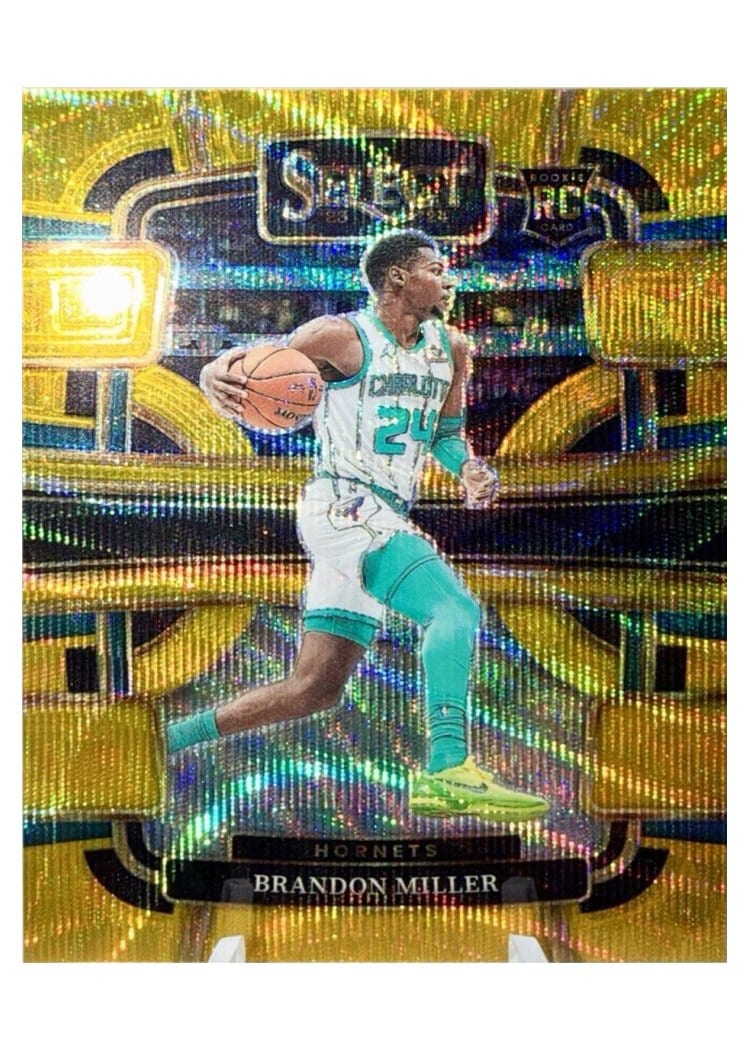 2023 Panini Select Brandon Miller #80 card