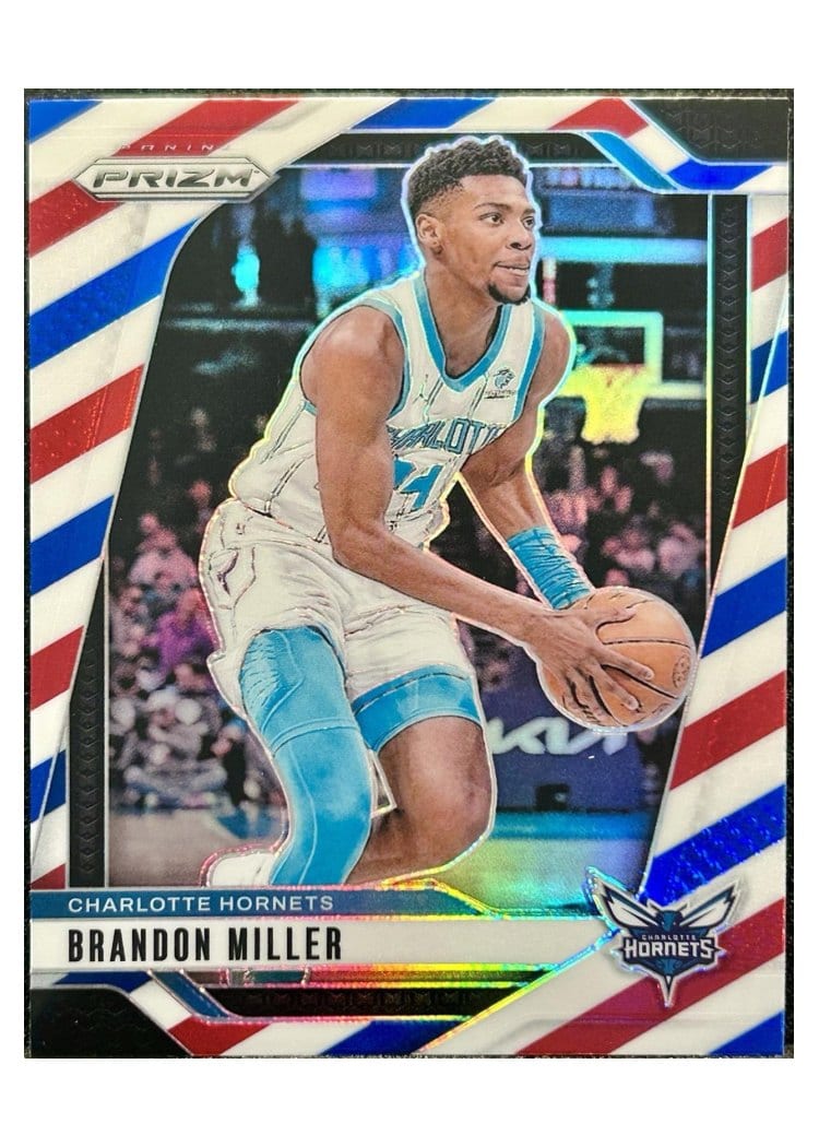 2024-25 Panini Prizm Base Set Brandon Miller #109 card