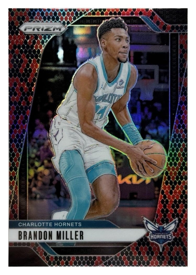 2024-25 Panini Prizm Base Set Brandon Miller #109 card
