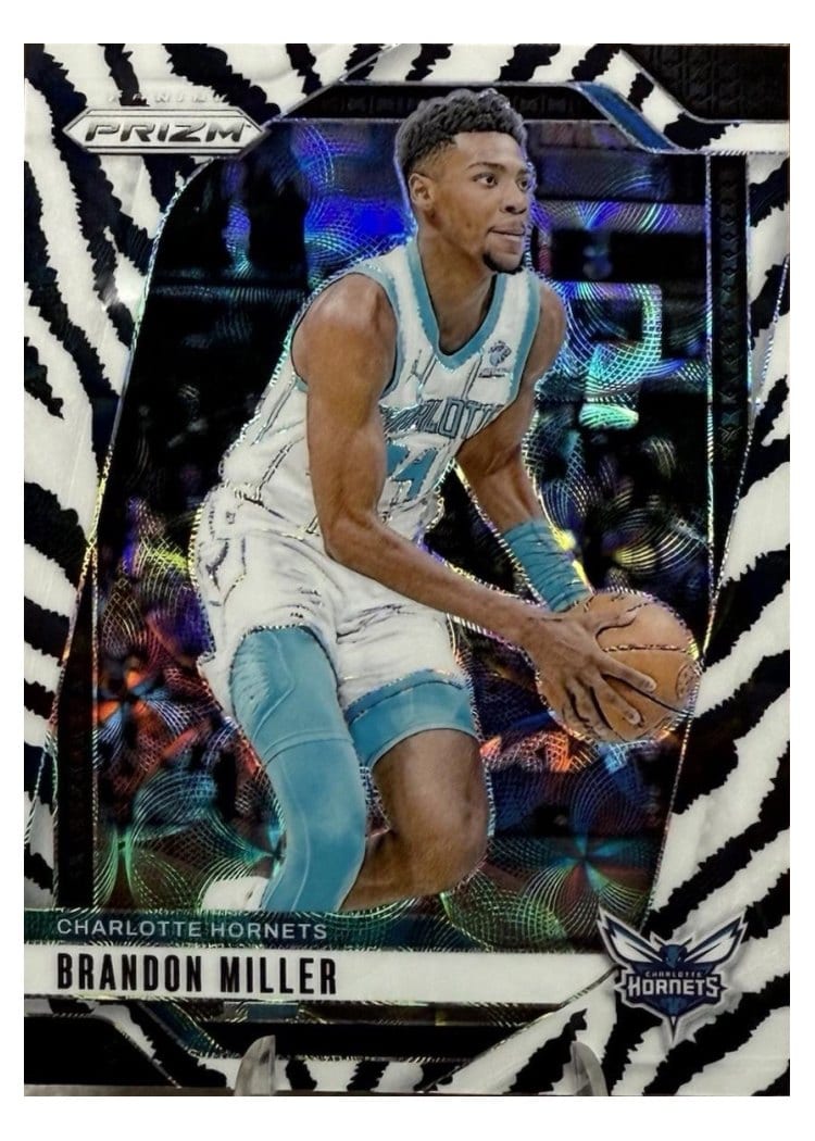 2024-25 Panini Prizm Base Set Brandon Miller #109 card