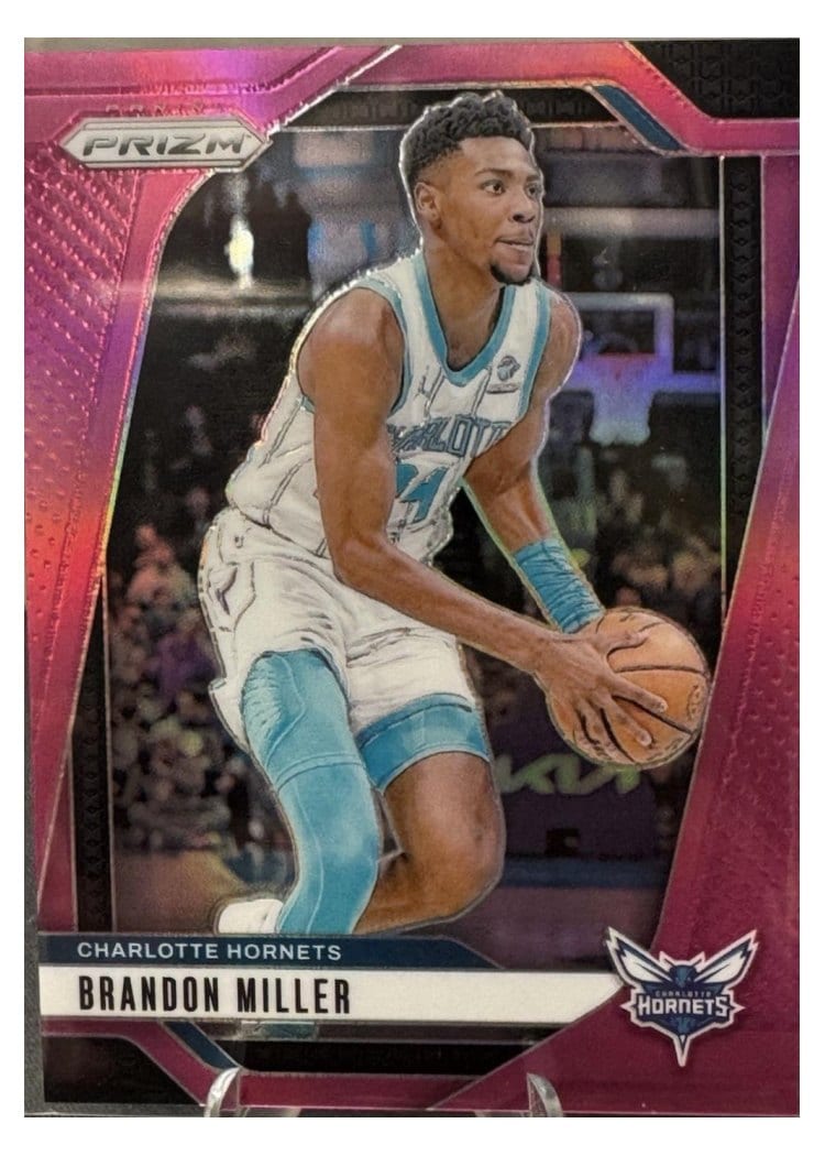 2024-25 Panini Prizm Base Set Brandon Miller #109 card