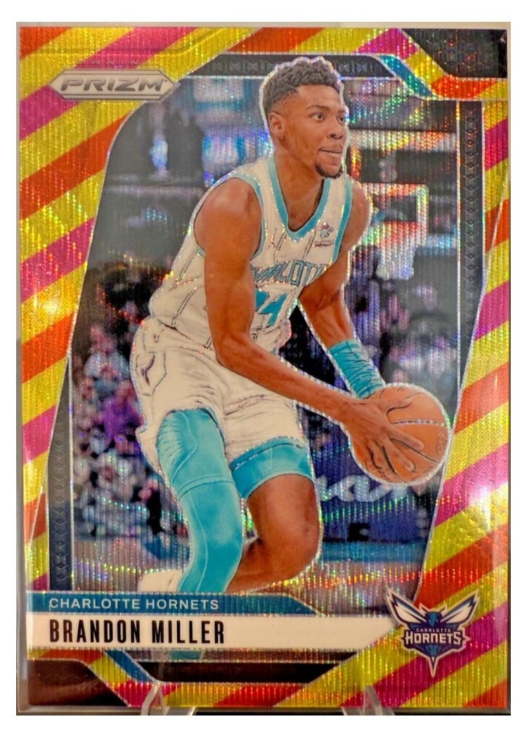 2024-25 Panini Prizm Base Set Brandon Miller #109 card