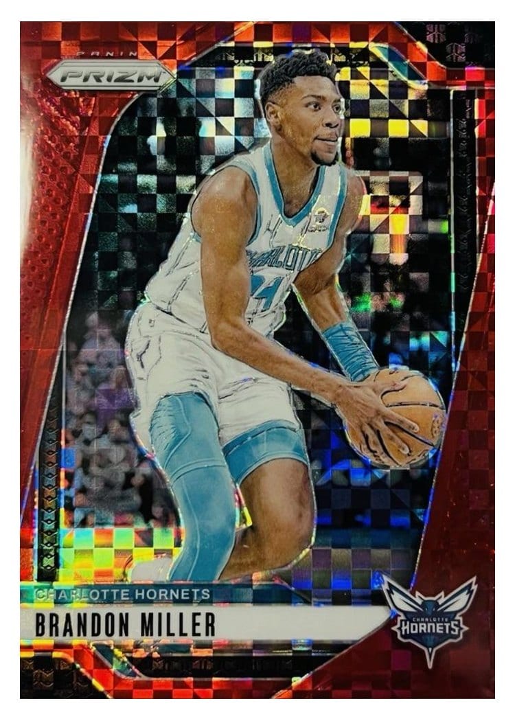 2024-25 Panini Prizm Base Set Brandon Miller #109 card