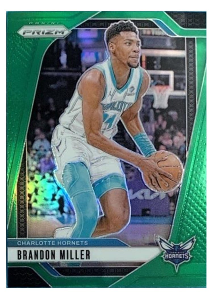 2024-25 Panini Prizm Base Set Brandon Miller #109 card