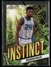 2024-25 Topps Chrome Instinct Brandon Miller #INS-14 card