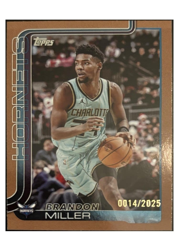 2025-26 Topps Base Set Brandon Miller #68 card