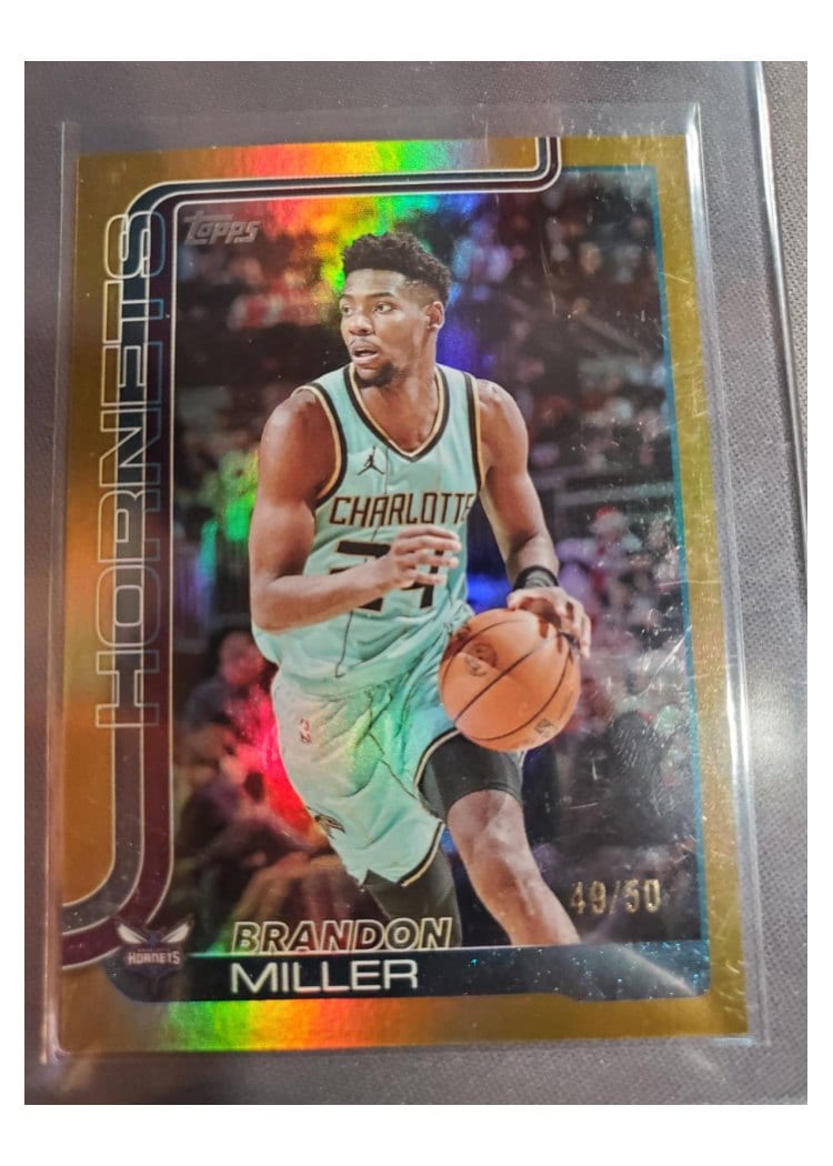 2025-26 Topps Base Set Brandon Miller #68 card