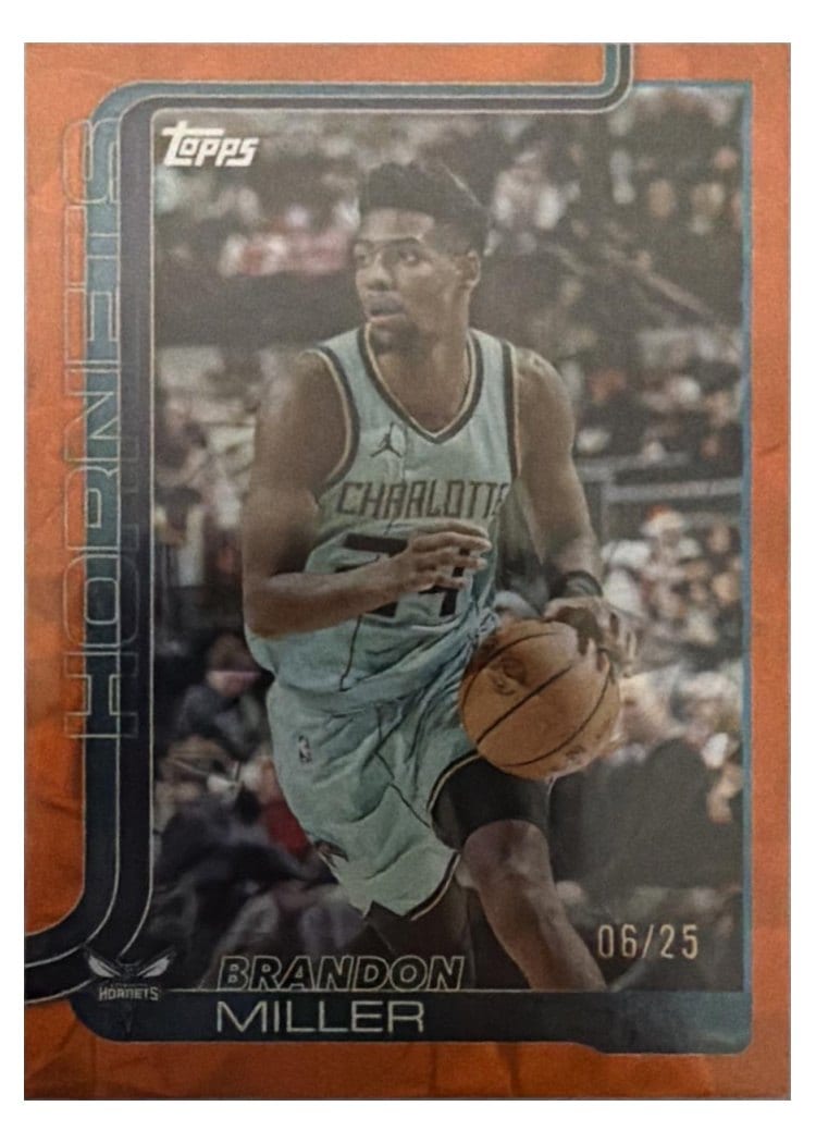 2025-26 Topps Base Set Brandon Miller #68 card